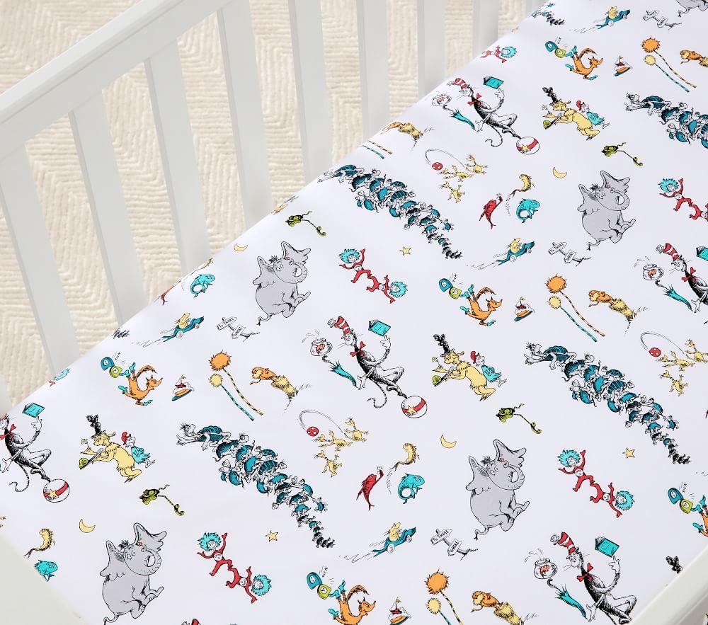 Dr. Seuss Organic Crib Fitted Sheet